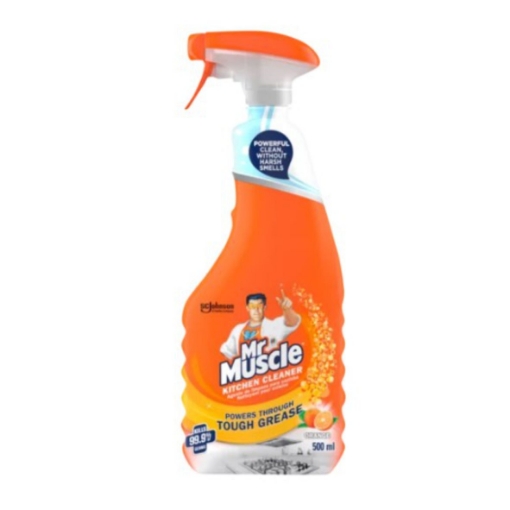 Picture of MR MUSCLE ORANGE SCENTED KITCHEN CLEANER 500G