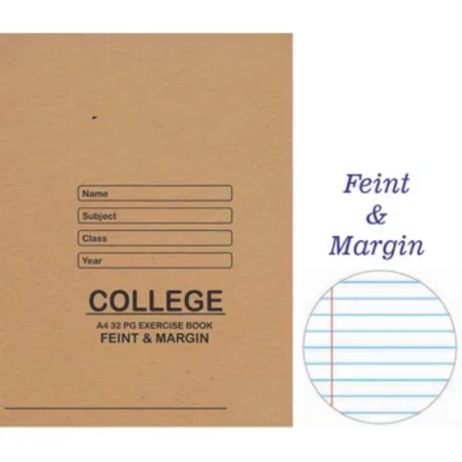 Picture of EXERCISE BOOK WRITING A4 8MM 32 PGS 