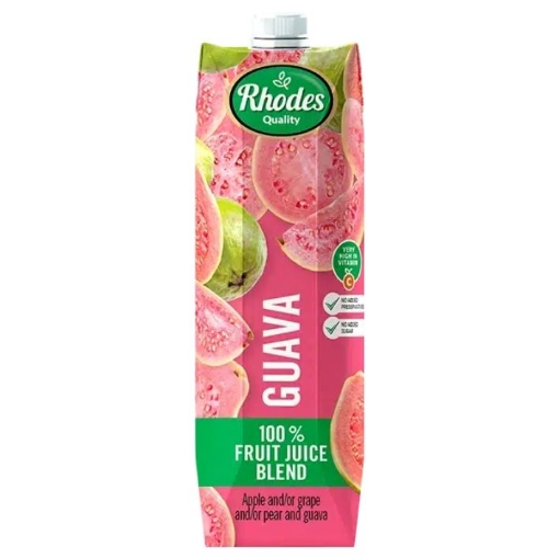 Picture of RHODES QUALITY 100% GUAVA JUICE 1L