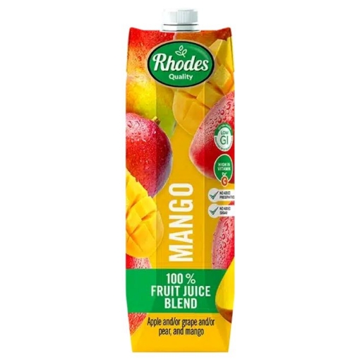 Picture of RHODES QUALITY 100% MANGO JUICE 1L