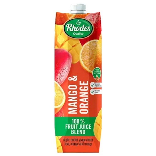 Picture of RHODES QUALITY 100% MANGO & ORANGE JUICE 1L