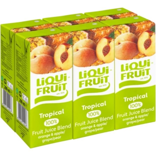 Picture of LIQUIFRUIT 100% TROPICAL JUICE 6x200ml