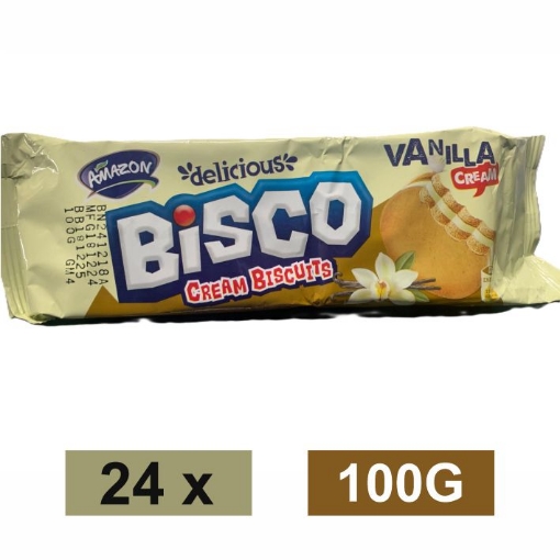 Picture of BISCO CREAM BISCUITS - VANILLA 24x100g