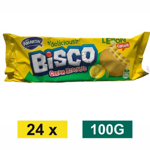 Picture of BISCO CREAM BISCUITS - LEMON 24x100g