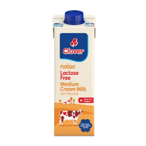 Picture of CLOVER NOLAC LACTOSE FREE MEDIUM CREAM MILK UHT 1L