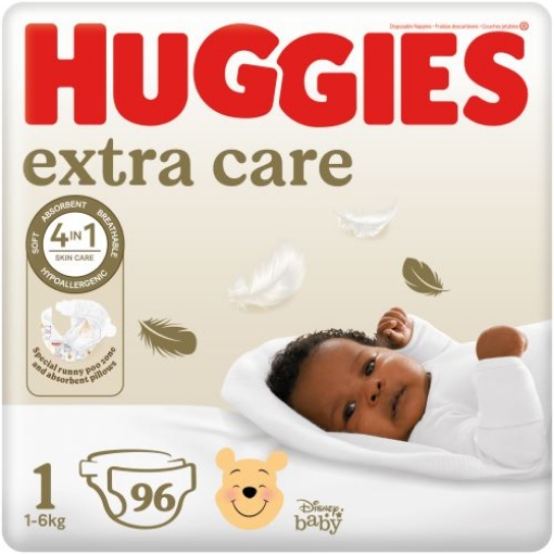 Picture of HUGGIES DRY COMFORT DIAPERS SIZE 1, 96s