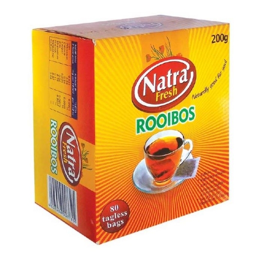 Picture of NATRA FRESH 80 TAGLESS BAGS ROOIBOS TEA