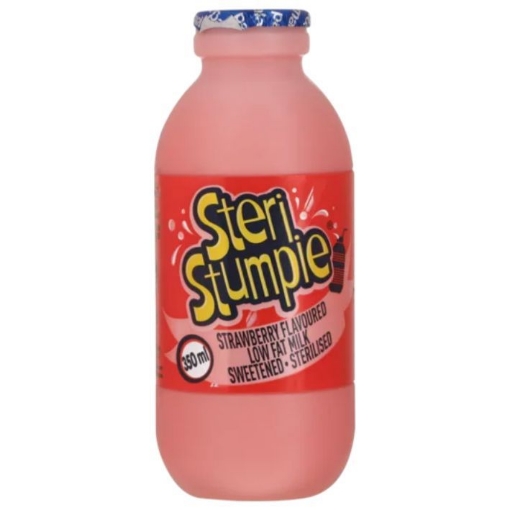 Picture of STERI STUMPIE STRAWBERRY FLAVOURED LOW FAT MILK 330ML