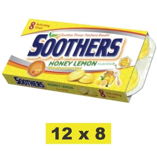 Picture of SOOTHERS HONEY LEMON LOZENGES 12x8