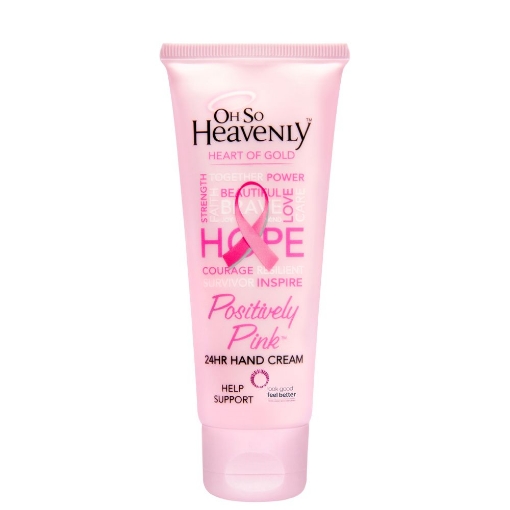 Picture of OH SO HEAVENLY HEART OF GOLD POSITIVELY PINK HAND CREAM 75ml