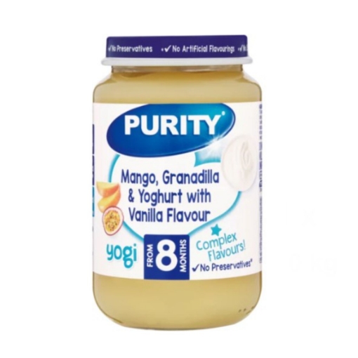 Picture of PURITY THIRD FOODS MANGO GRANADILLA & YOGHURT WITH VANILLA FLAVOUR JAR 200ml 