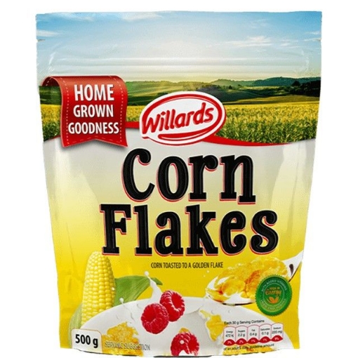 Picture of WILLARDS CORN FLAKES POUCH 500g