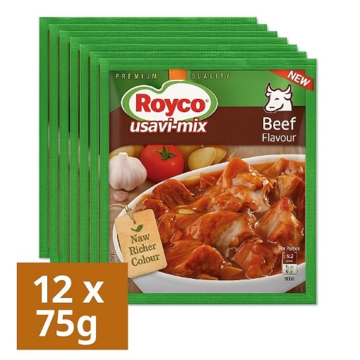 Picture of ROYCO USAVI MIX - BEEF 12x75g