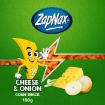 Picture of ZAPNAX CHEESE AND ONION CORN SNACKS 10x100G