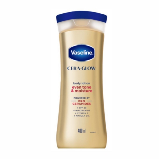 Picture of VASELINE CERA GLOW EVEN TONE & MOISTURE BODY LOTION 400ml 