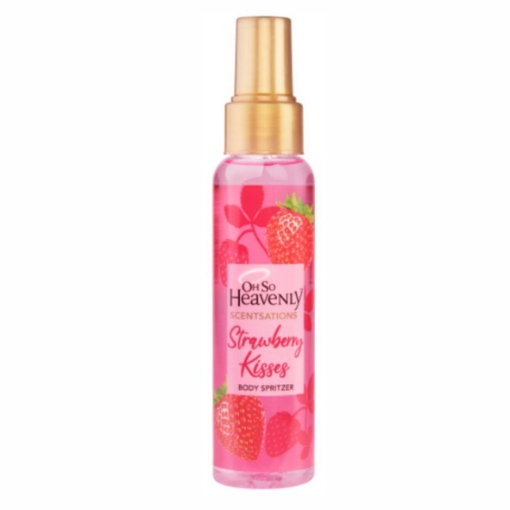 Picture of OH SO HEAVENLY SCENTSATIONS STRAWBERRY KISSES BODY SPRITZER 100ml  